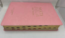Biblia Letra Súper Gigante 19 puntos RV1960 imit piel rosado con indice