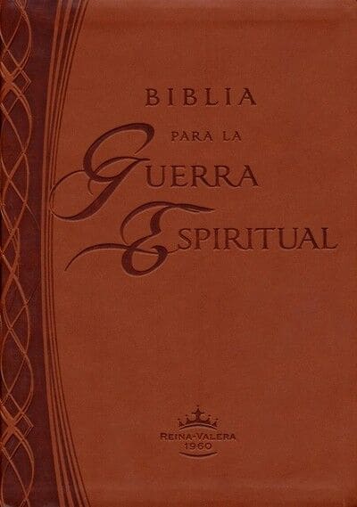 Bíblia para la Guerra espiritu Reina 1960 piel imitación con índice