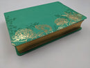 Biblia  rv 1960 de una joven conforme al corazón de Dios: Verde piel imitacion