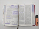 Biblia de una Joven Conforme al Corazón de Dios RV1960 imit. piel floral