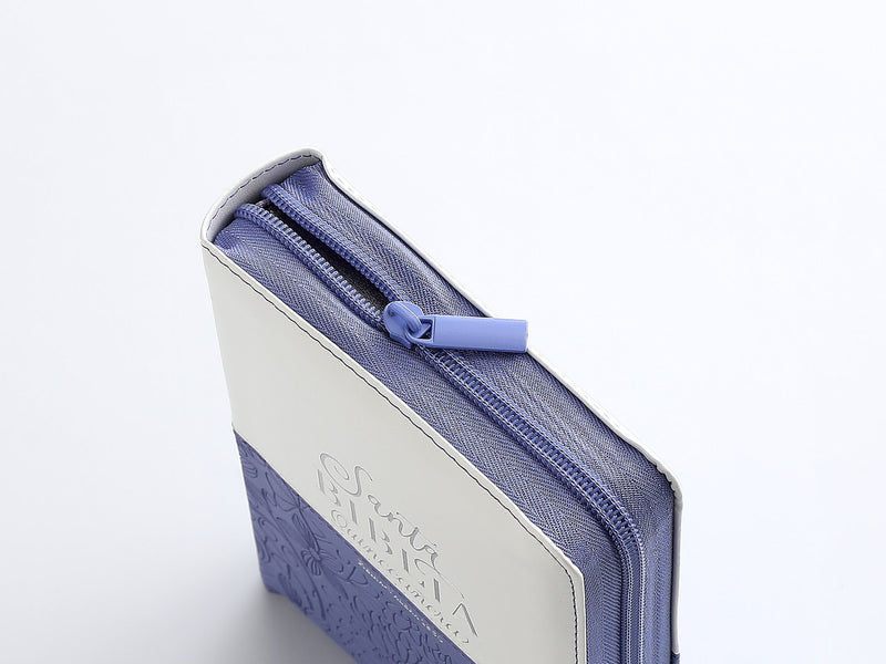 Biblia Quinceañera con Caja de Regalo RV1960 imit piel lila con indice