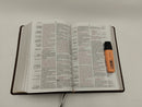 Biblia de Referencia Thompson, Leathersoft, rvr Café, Palabras de Jesús en Rojo