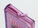 Biblia Mi Gran Viaje de Bolsillo con Cierre RV1960, imit piel lila