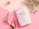 Biblia RVR 1960 Letra Grande 12.5 puntos Tamaño Manual Tapa Flex Flores Rosas