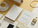 Biblia RVR60 especial de bodas con índice y caja de regalo. Letra Grande. Blanca y dorado LETRA GRANDE