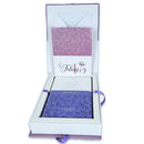 Biblia Quinceañera con Caja de Regalo RV1960 imit piel lila con indice