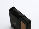 Biblia Portatil con Cierre Letra Grande 12 puntos RV1960 imit piel cafe/negro con indice