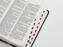 biblia Letra Grande RVR.1960 León/con Cruz Imitación Piel Negro Con Índice
