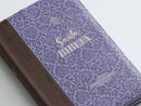Biblia RVR60 Letra Gigante 19 puntos  i/piel tamano mediano Café/Lila cierre/índice