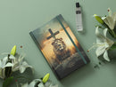 Biblia RVR60 Tamaño manual LEtra GRande TApa dura con elástico: León y cruz