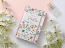 Biblia Letra Grande 12 puntos para Mujer RV1960, tapa dura primavera blanca con elástico