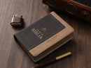 Biblia Portatil Letra Grande 12 puntos RV1960 imit piel duotono cafe y canela