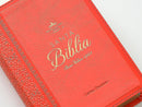 Biblia Portátil Letra Grande 12 puntos RV1960, imit piel coral clásica