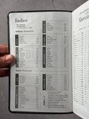 Biblia RVR60 Tamaño manual con broche y asa. León de Judá