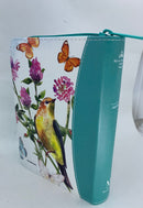 Biblia tamaño bolsillo Reina Valera 1960 para mujer cirre índice mariposas conto pintado