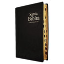 Biblia Letra Supergigante 19 puntos RV1960, vinilo negro con índice