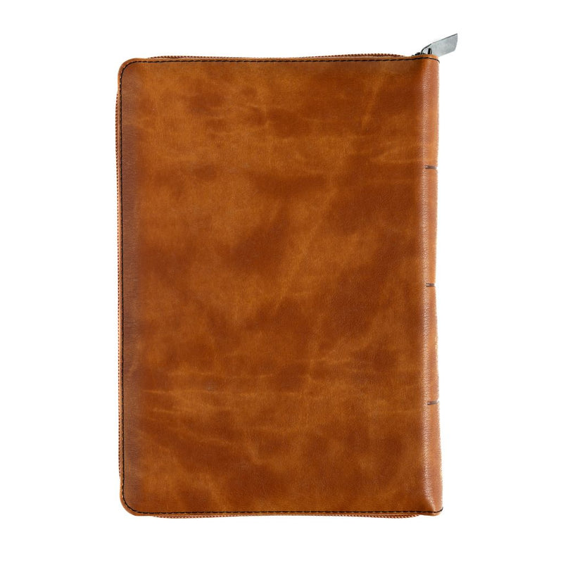 Biblia Letra Gigante 14 Tamaño Manual Rv1960 caoba/negro piel imt. indice cierre