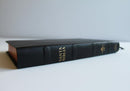Biblia Reina Valera 1960ultrafina  letra grande. Piel Premier negro, índice, tamaño manual