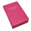 Biblia Bilingüe para Mujeres con Cierre Reina-Valera 1960 con King James Version KJV, imitación piel, fucsia con indice y zipper/ Bilingual Bible with...