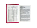 Biblia de Bolsillo RV1960 imit piel fucsia