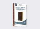 NBLA, Santa Biblia, Ultrafina, Letra grande, Leathersoft, Café, Palabras de Jesús en rojo