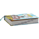 Biblia para Niños letra grande amigos de la biblia rv1960 tapa dura con código R más 80 canciones