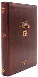 Biblia Plenitud PASTORAL Reina Valera 1960 Con Cierre, Indice, Semil CAFE