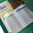 Biblia RVR 1960 Interactiva Para Niños Letra Grande Verde Símil Piel Con Cierre