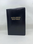 Biblia bilingüe tamaño persona RVR 1960/KJV   negro imitación piel con índice