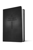 Biblia bilingüe/bilingual bible /Nlt / NTV  semipiel negro