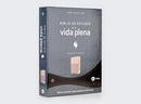 Biblia de Estudio de la Vida Plena RV1960, imit piel , oro rosa