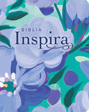 Biblia Inspira NTV, letra grande con Filament (SentiPiel, Ramo azul)