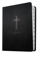 Biblia de margen amplio NTV con Filament (Tapa dura de SentiPiel, Cruz, Índice, Letra Roja