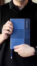 Biblia de Estudio para Jóvenes RV1960, imit. piel azul