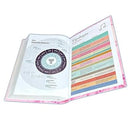 Biblia RVR 1960 Letra Grande 12.5 puntos Tamaño Manual Tapa Flex Flores Rosas