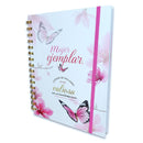 Libreta Espiral con Elástico: Mujer ejemplar - Proverbios 31:10, tapa dura