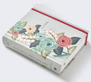 Biblia, Edicin para notas,RVR60 Tapa dura/tela, Floral, Cierre elstico,