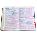 Biblia Letra Supergigante 19 puntos RV1960, vinilo negro con índice