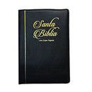 Biblia Letra Super Gigante 19 puntos RVR.1960 piel genuina negro  con cierre con indice