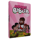Biblia Infantil Amigos de la Biblia Reina Valera 1960 Mediana Letra Grande codigo R Tapa Dura Rosa