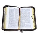 Biblia Mini Bolsillo con Cierre RV1960, imit piel vino con índice - Apocalipsis 2:7