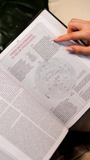 Biblia de Estudio de la Vida Plena RV1960, piel fabricada , negro   Comfort Print