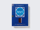 Biblia de Estudio NVI,  actualizada, Revisión 2022, Leathersoft, Café, Letra grande, Interior a color, Palabras de Jesús en Rojo, con Índice,