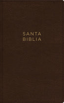 NBLA, Santa Biblia, Ultrafina, Letra grande, Leathersoft, Café, Palabras de Jesús en rojo