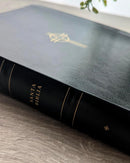 Biblia para el ministro NTV, letra grande con Filament (SentiPiel, Negro, Letra Roja