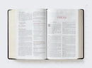 Biblia de estudio Matthew Henry RVR y legado cristiano, Leathersoft, Negro, imtacion piel fabricada