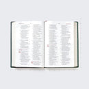 NBLA, Biblia para la lectura pública, Versificada, Letra gigante, Piel de cabra, Verde: Para quienes se deleitan en compartir Su Palabra
