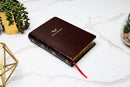 Biblia del ministro,  RVR 1960  edición ampliada, caoba piel fabricada letra grande