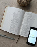 Biblia de margen amplio NTV con Filament (Tapa dura de SentiPiel, Cruz, Índice, Letra Roja