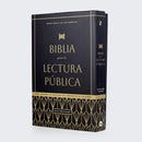NBLA, Biblia para la lectura pública, Versificada, Letra gigante, Piel de cabra, Negro: Para quienes se deleitan en compartir Su Palabra